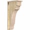 Ekena Millwork Pescadero Rough Sawn Corbel w/Backplate, Douglas Fir, 8"W x 14"D x 30"H COR08X14X30PEC01RDF - alternate 1